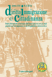 Fascicule, Diritto, immigrazione e cittadinanza : 2, 2014, Franco Angeli