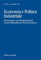 Heft, Economia e politica industriale : 41, 4, 2014, Franco Angeli