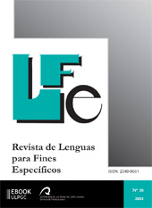 Issue, Revista de Lenguas para Fines Específicos : 20, 2014, Universidad de Las Palmas de Gran Canaria, Servicio de Publicaciones