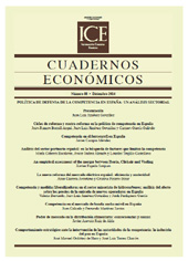 Fascicule, Cuadernos Económicos ICE : Información Comercial Española : 88, 2, 2014, Ministerio de Economía y Competitividad