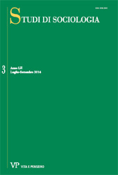 Fascicolo, Studi di sociologia : 3, 2014, Vita e Pensiero