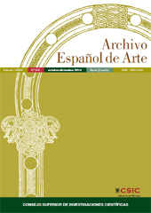 Fascicule, Archivo Español de Arte : LXXXVII, 348, 4, 2014, CSIC, Consejo Superior de Investigaciones Científicas