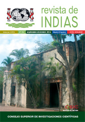 Fascicule, Revista de Indias : LXXIV, 262, 3, 2014, CSIC, Consejo Superior de Investigaciones Científicas