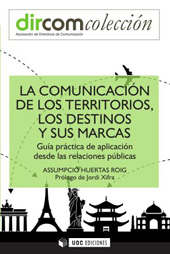 E-book, La comunicación de los territorios, los destinos y sus marcas, Editorial UOC