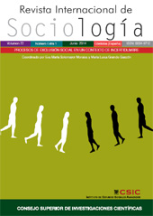 Fascicolo, Revista internacional de sociología : 72, n° extra 1, 2014, CSIC, Consejo Superior de Investigaciones Científicas