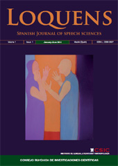 Issue, Loquens : Spanish Journal of speech sciences : 5, 2, 2018, CSIC, Consejo Superior de Investigaciones Científicas