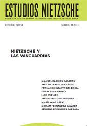 Article, Abrazado al caballo : aspectos de la relación entre Nietzsche, el nihilismo y las vanguardias, Trotta