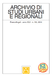 Fascicolo, Archivio di studi urbani e regionali : 110, 2, 2014, Franco Angeli