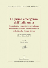 Chapitre, La questione dell'emigrazione negli scritti di Sonnino, Franchetti, Villari, Polistampa