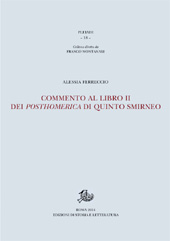 E-book, Commento al libro II dei Posthomerica di Quinto Smirneo, Edizioni di storia e letteratura
