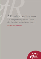 Chapter, Les difficultés du maintien du voyage dans l'adversité (1937-1943), École française de Rome