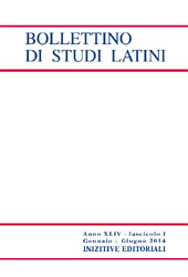 Artículo, Note sul Pervigilium Veneris, Paolo Loffredo iniziative editoriali