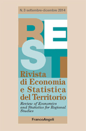 Fascículo, Rivista di economia e statistica del territorio : 3, 2014, Franco Angeli