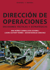 E-book, Dirección de operaciones : decisiones tácticas y estratégicas, Editorial UOC