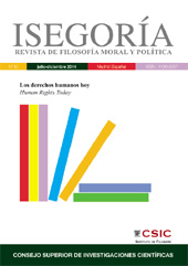 Issue, Isegoría : 51, 2, 2014, CSIC, Consejo Superior de Investigaciones Científicas