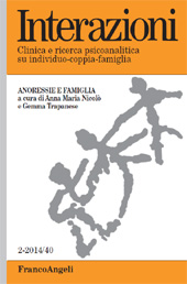 Article, Il funzionamento antilibidico della famiglia anoressica, Franco Angeli
