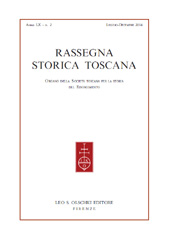 Issue, Rassegna storica toscana : LX, 2, 2014, L.S. Olschki