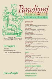 Article, Husserl e il problema della coscienza fenomenica, Franco Angeli