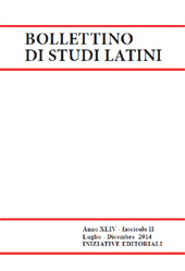 Articolo, La vita breve di una parola : nota su infragilis (da Ovidio a Plinio il Vecchio), Paolo Loffredo iniziative editoriali