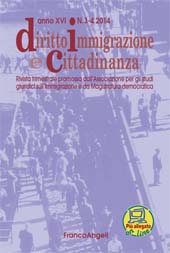 Fascículo, Diritto, immigrazione e cittadinanza : 3/4, 2014, Franco Angeli