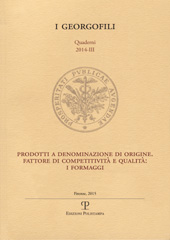 Fascicule, I Georgofili : quaderni : III, 2014, Polistampa