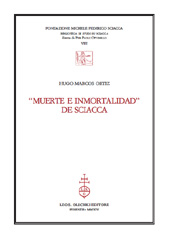 eBook, Muerte e inmortalidad de Sciacca, Ortiz, Hugo Marcos, 1978-, L.S. Olschki