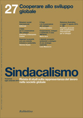 Article, Cooperazione, sviluppo e sindacato : il caso dell'Istituto Sindacale di Cooperazione allo Sviluppo (Iscos), Rubbettino