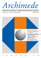 Articolo, Euclide : giornale di matematica per i giovani, Le Monnier