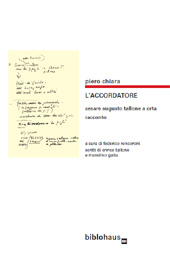 E-book, L'accordatore : Cesare Augusto Tallone a Orta : racconto, Biblohaus