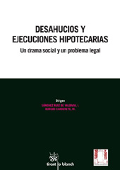 E-book, Desahucios y ejecuciones hipotecarias : un drama social y un problema legal, Tirant lo Blanch