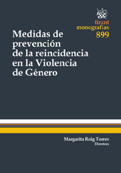 E-book, Medidas de prevención de la reincidencia en la violencia de género, Tirant lo Blanch