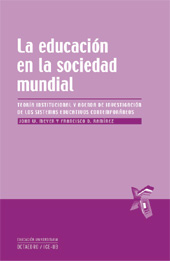 E-book, La educación en la sociedad mundial : teoría institucional y agenda de investigación de los sistemas educativos contemporáneos, Octaedro