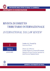 Article, I limiti della potestà tributaria sul reddito nella Costituzione tedesca, CSA - Casa Editrice Università La Sapienza