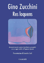 E-book, Res loquens : di memorie, incontri, occasioni, di psichiatria e psicoanalisi, Zucchini, Gino, Guaraldi