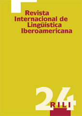 Fascicolo, Revista Internacional de Lingüística Iberoamericana : 24, 2, 2014, Iberoamericana Vervuert