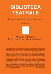 Article, Artaud e l'arte dei primitivi italiani : tra Cimabue e Balthus, Bulzoni