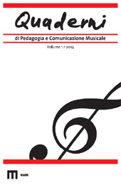 Article, Specchi della Psiche e riflessi pedagogici : alle origini dell'esperienza musicale dell'essere umano, EUM-Edizioni Università di Macerata