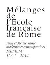 Articolo, Politics of justice/Politics of trade : foreign merchants and the administration of justice from the records of Venice's Giudici del Forestier, École française de Rome