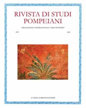 Fascículo, Rivista di studi pompeiani : XXV, 2014, "L'Erma" di Bretschneider
