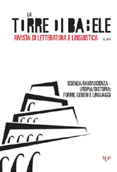 Fascicule, La Torre di Babele : rivista di Letteratura e Linguistica : 10, 2014, Monte Università Parma