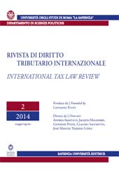Article, The exchange of information as a preliminary burden against aggressive tax planning phenomena, CSA - Casa Editrice Università La Sapienza