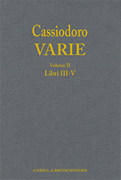 E-book, Varie : volume II : libri III-V, Cassiodorus, "L'Erma" di Bretschneider