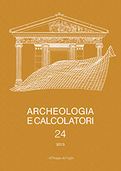 Heft, Archeologia e calcolatori : 24, 2013, All'insegna del giglio