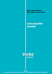 eBook, Léxico dispoñible do galego, López Meirama, Belén, Universidad de Santiago de Compostela