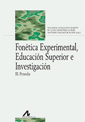 eBook, Fonética experimental, educación superior e investigación : III. Prosodia, Arco/Libros