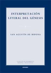 eBook, Interpretación literal del Génesis, Augustine, of Hippo, Saint, 354-430, EUNSA