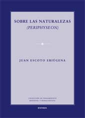 E-book, Sobre las naturalezas (Periphyseon), Erigena, Johannes Scotus, ca. 810-ca. 877., EUNSA