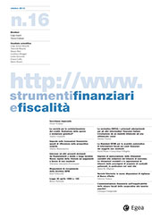 Fascicule, Strumenti finanziari e fiscalità : 16, 3, 2014, Egea