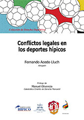 eBook, Conflictos legales en los deportes hípicos : preguntas y respuestas, Acedo Lluch, Fernando, Reus