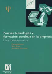 E-book, Nuevas tecnologías y formación continua en la empresa : un estudio psicosocial : homenaje al profesor Fernando Prieto, Universitat Jaume I